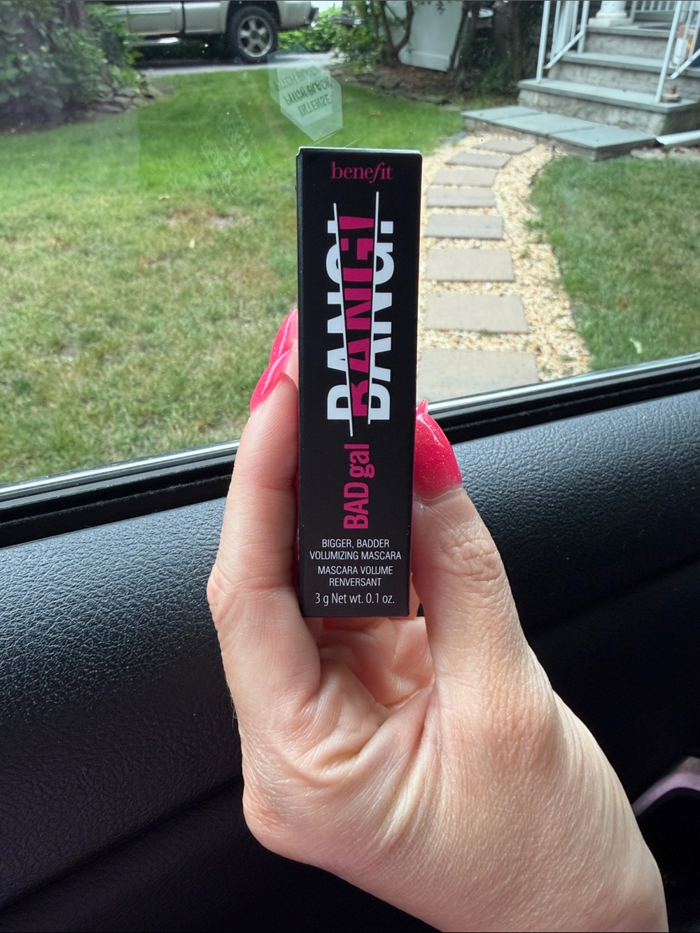 5 for $25! Benefit BADgal BANG! Volumizing Mascara — Black with Pink Accents